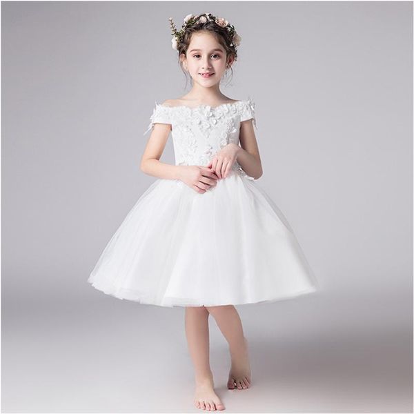 white beaded off-shoulder applique kids formal wear birthday christmas girls pageant wedding party events flower dresses girl's, Red;yellow
white beaded off-shoulder applique kids formal wear birthday christmas girls pageant wedding party events flower dresses girl's, Red;yellow
