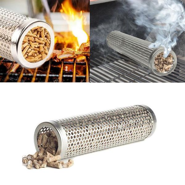 tools & accessories 6inch heat resistant barbecue pellet smoker tube round bbq grill smoking mesh smoke generator stainless
tools & accessories 6inch heat resistant barbecue pellet smoker tube round bbq grill smoking mesh smoke generator stainless