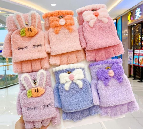 kids winter warm clamshell gloves cute pattern baby boy girl knitted flipping mittens windproof cycling half finger outdoor workout fitness, White
kids winter warm clamshell gloves cute pattern baby boy girl knitted flipping mittens windproof cycling half finger outdoor workout fitness, White