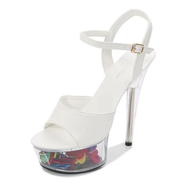 high heels sandals women thin-heeled 14.5cm sandalia feminina platform wedding shoes summer zapatos de mujer, Black
high heels sandals women thin-heeled 14.5cm sandalia feminina platform wedding shoes summer zapatos de mujer, Black