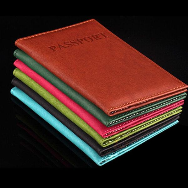card holders 1pc travel passport cover women men pu leather cute pink holder lovely girl case covers for passports, Brown;gray
card holders 1pc travel passport cover women men pu leather cute pink holder lovely girl case covers for passports, Brown;gray