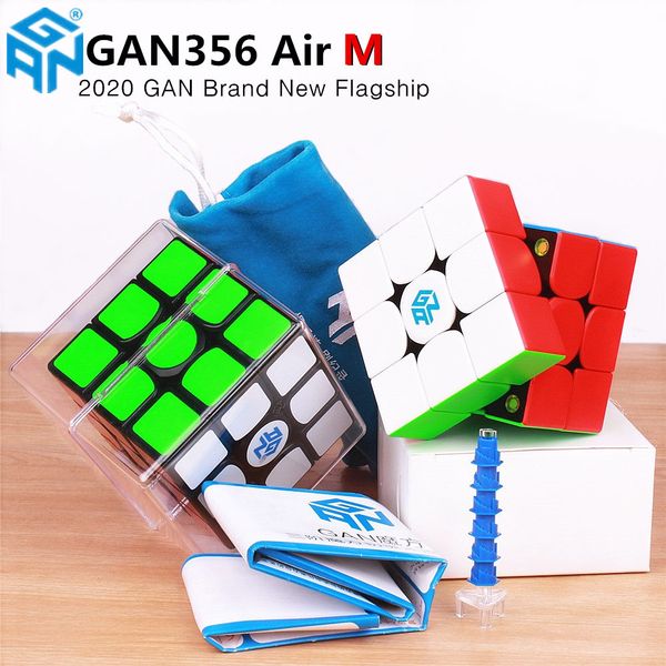 GAN356 Air M 3x3x3 Magnetic Magic Speed Gan Cube GAN356Air M Magnets Puzzle Cubes Educational Toys GAN 356 Air M For Children
GAN356 Air M 3x3x3 Magnetic Magic Speed Gan Cube GAN356Air M Magnets Puzzle Cubes Educational Toys GAN 356 Air M For Children