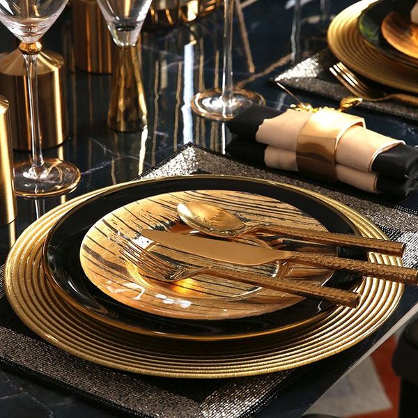 gilded glass plate northern europe main course dinner tray western steak serving trays table decoration kitchen cutlery set dishes & pl plat
gilded glass plate northern europe main course dinner tray western steak serving trays table decoration kitchen cutlery set dishes & pl plat