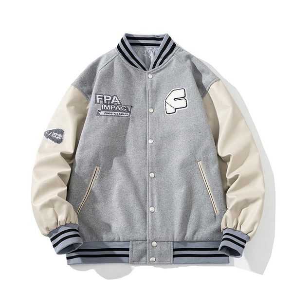 men's jackets 2021 street letter embroidery baseball uniform jacket men and women trendy brand hip-hop loose wild casual couples coat #, Black;brown
men's jackets 2021 street letter embroidery baseball uniform jacket men and women trendy brand hip-hop loose wild casual couples coat #, Black;brown