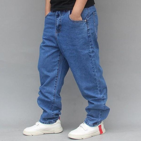 harem jeans men casual hip hop denim pants streetwear loose baggy trousers male clothes men's, Blue
harem jeans men casual hip hop denim pants streetwear loose baggy trousers male clothes men's, Blue