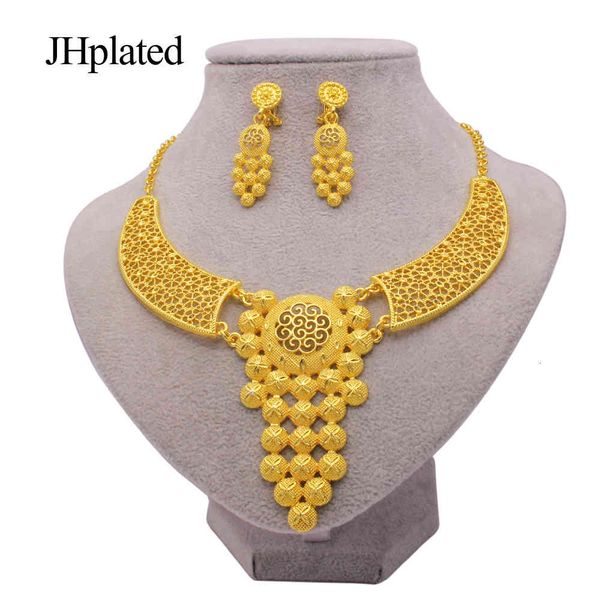 jewelry sets dubai trendy gold plated jewellery african bridal gifts wedding ornament necklace earrings set for women, Black
jewelry sets dubai trendy gold plated jewellery african bridal gifts wedding ornament necklace earrings set for women, Black