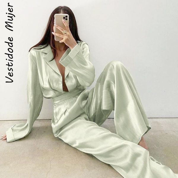 green long sleeves blouse women shirt high waist wide leg pants female elegant loose 2 piece set trousers casual tracksuit women's two, White
green long sleeves blouse women shirt high waist wide leg pants female elegant loose 2 piece set trousers casual tracksuit women's two, White
