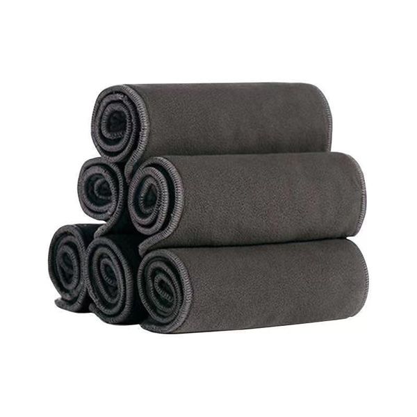 cloth diapers 5 pçs qualidade fraldas do bebê carvão de bambu forro fralda inserção para pano lavável 4 camadas
cloth diapers 5 pçs qualidade fraldas do bebê carvão de bambu forro fralda inserção para pano lavável 4 camadas