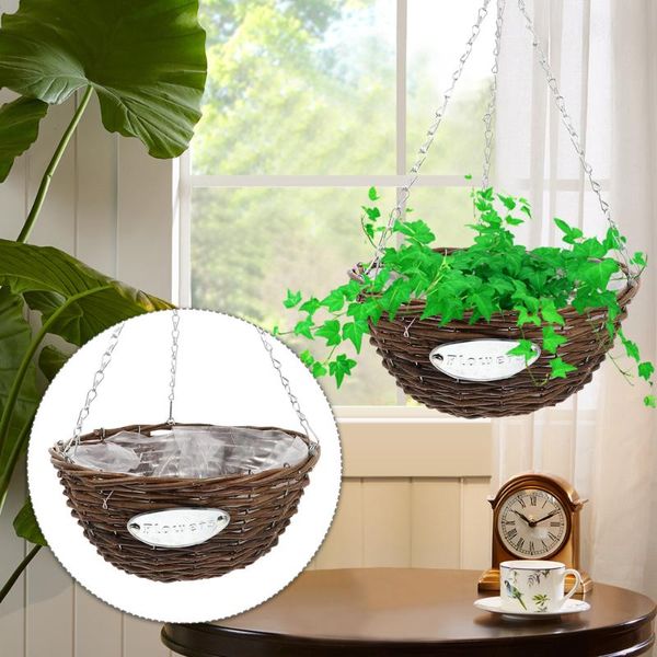 storage baskets 1pc simple hanging weaving flower basket fresh holder home decor
storage baskets 1pc simple hanging weaving flower basket fresh holder home decor
