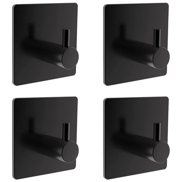hooks & rails black bathroom hook adhesive stainless steel hooks, suitable for bedrooms, living rooms, warehouses-a
hooks & rails black bathroom hook adhesive stainless steel hooks, suitable for bedrooms, living rooms, warehouses-a