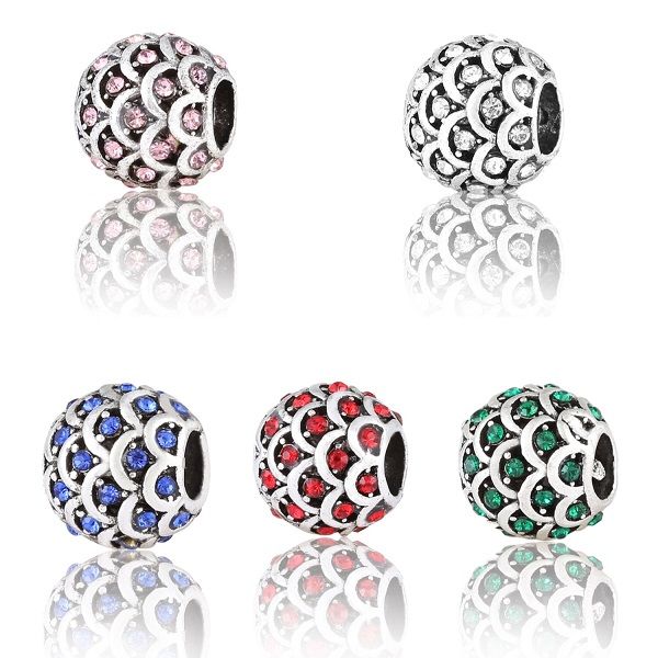 fits pandora bracelets 20pcs crystal ball fish scale enamel silver charm bead fit original pandora bracelets diy jewelry for women gift, Black
fits pandora bracelets 20pcs crystal ball fish scale enamel silver charm bead fit original pandora bracelets diy jewelry for women gift, Black