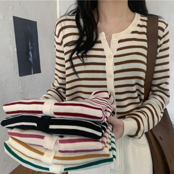 women's knits & tees cardigan sweater long sleeve retro o neck slim knitted cardigans casual simplicity office lady sweaters spring fal, White
women's knits & tees cardigan sweater long sleeve retro o neck slim knitted cardigans casual simplicity office lady sweaters spring fal, White