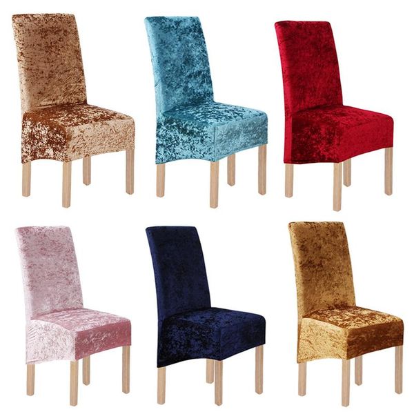 chair covers fabric golden velvet stretchable xl for dining chairs wedding banquet party protective slipcover
chair covers fabric golden velvet stretchable xl for dining chairs wedding banquet party protective slipcover