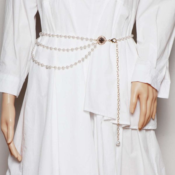 waistbands 2020 waist chain women's decorative thin belt with simple dress metal pearl connection fashion small, Black;brown
waistbands 2020 waist chain women's decorative thin belt with simple dress metal pearl connection fashion small, Black;brown