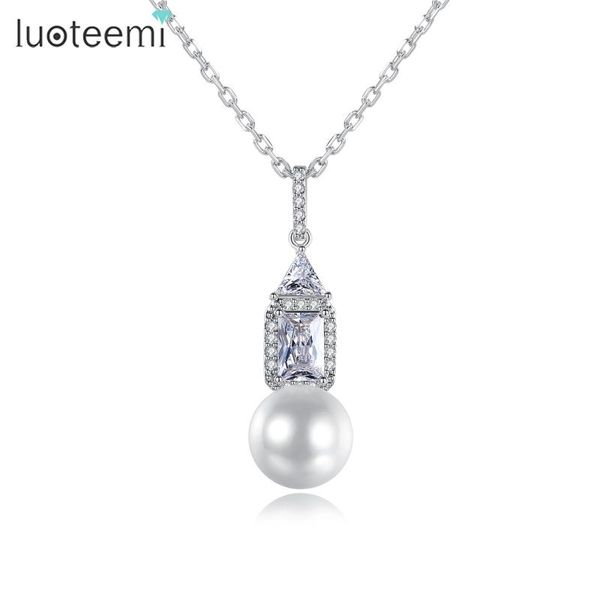 pendant necklaces luoteemi white imitation pearl necklace for women dating clear cubic zircon fashion jewellery christmas birthday gifts, Silver
pendant necklaces luoteemi white imitation pearl necklace for women dating clear cubic zircon fashion jewellery christmas birthday gifts, Silver