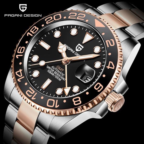 wristwatches pagani ontwerp gmt nieuwe mannen mechanisch horloge 40mm saffierglas rvs waterdichte casual business watch automatische, Slivery;brown
wristwatches pagani ontwerp gmt nieuwe mannen mechanisch horloge 40mm saffierglas rvs waterdichte casual business watch automatische, Slivery;brown