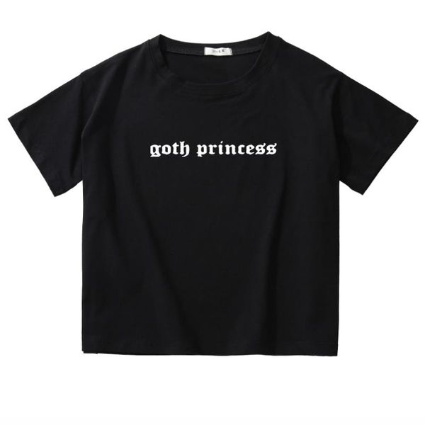 women's t-shirt goth princess summer loose letter vintage funny crop for girl fashion hipster short tees casual oversized women, White
women's t-shirt goth princess summer loose letter vintage funny crop for girl fashion hipster short tees casual oversized women, White