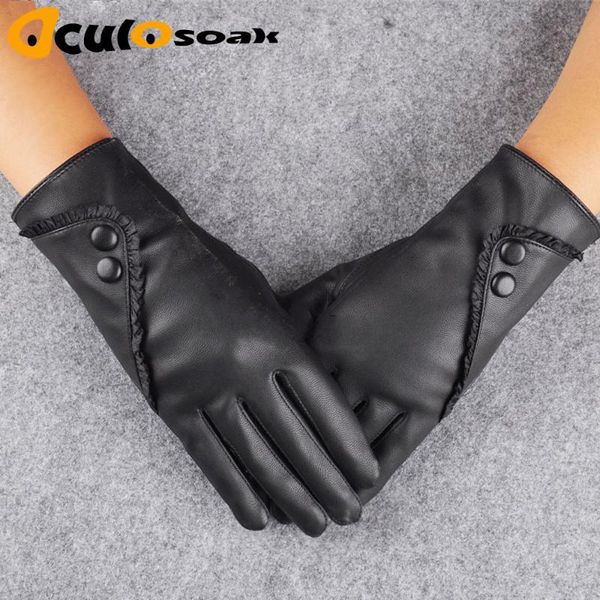 five fingers gloves 2021 fashion women christmas warm lady soft leather winter mitten xmas gift black mittens, Blue;gray
five fingers gloves 2021 fashion women christmas warm lady soft leather winter mitten xmas gift black mittens, Blue;gray