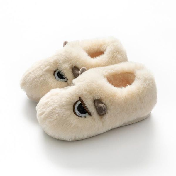 women winter warm furry platform boots plush ankle female causal innocent eyes shoes slippers, Black
women winter warm furry platform boots plush ankle female causal innocent eyes shoes slippers, Black
