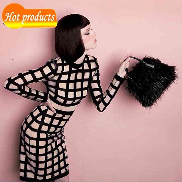 women's two piece pants clearance sale you chess mesh mend two long sleeves celebrity party bandage skirt suit p2oh, White
women's two piece pants clearance sale you chess mesh mend two long sleeves celebrity party bandage skirt suit p2oh, White