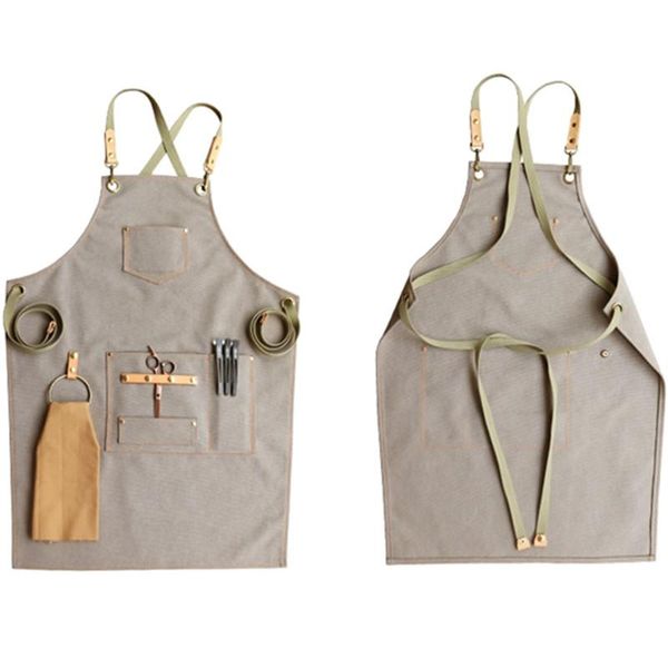 aprons denim canvas apron men's and women's work clothes barista barber milk tea shop restaurant waiter
aprons denim canvas apron men's and women's work clothes barista barber milk tea shop restaurant waiter