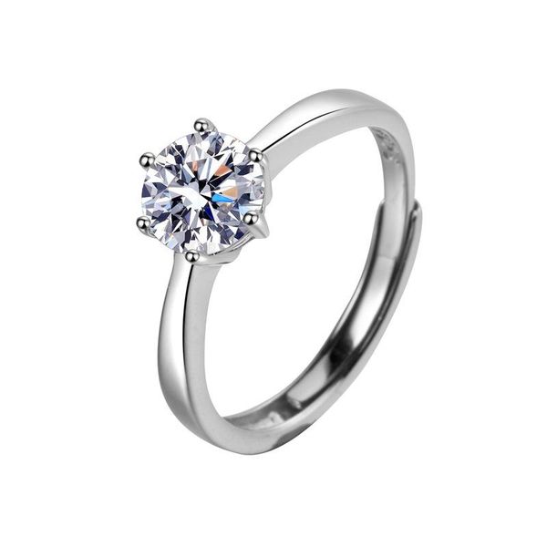 wedding rings moissanite d color ring 1 karat six claw high carbon female proposal setting for women, Slivery;golden
wedding rings moissanite d color ring 1 karat six claw high carbon female proposal setting for women, Slivery;golden