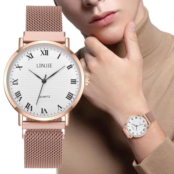 wristwatches magnet buckle watches lovers fashion unique design women men casual watch couple valentine day quartz dress gift clocks parejas, Slivery;brown
wristwatches magnet buckle watches lovers fashion unique design women men casual watch couple valentine day quartz dress gift clocks parejas, Slivery;brown