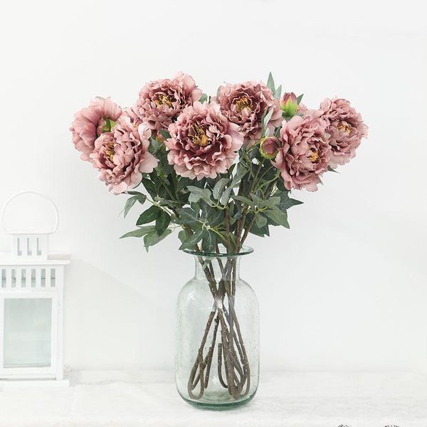decorative flowers & wreaths artificial peony fake plant home-decoration office wedding flower garden
decorative flowers & wreaths artificial peony fake plant home-decoration office wedding flower garden