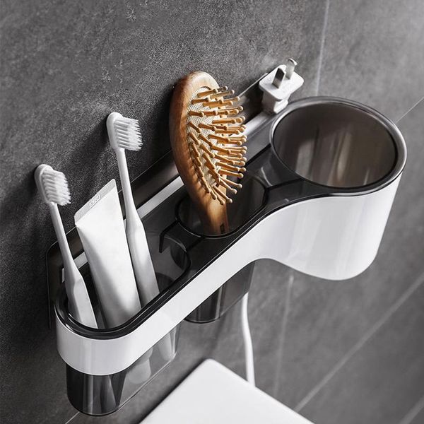 bathroom shelves hair dryer rack comb holder storage organizer self-adhesive wall mounted stand with for bath
bathroom shelves hair dryer rack comb holder storage organizer self-adhesive wall mounted stand with for bath