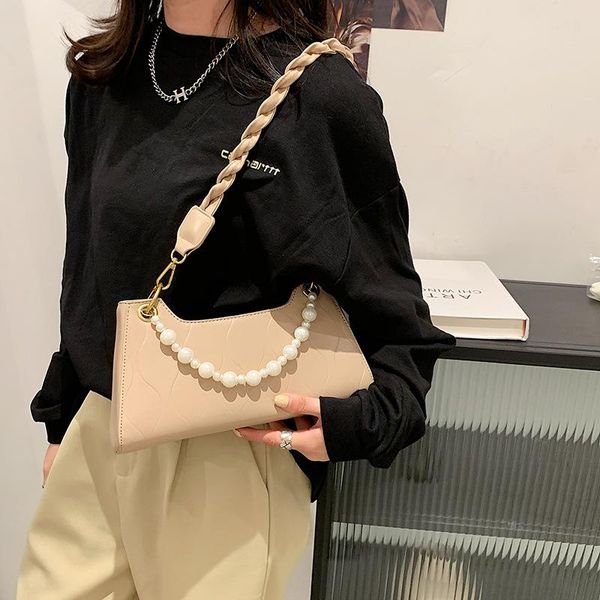 evening bags women's bag 2021 women single shoulder handbags fashion texture pearl armpit french stick handbag
evening bags women's bag 2021 women single shoulder handbags fashion texture pearl armpit french stick handbag