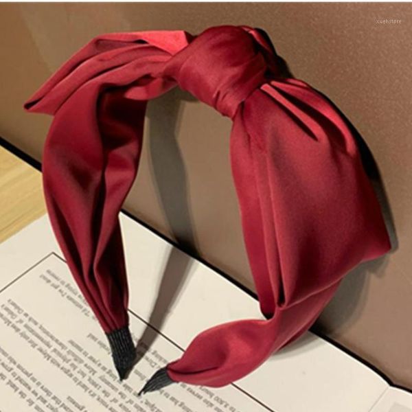 elegant wine red bow headband women solid bowknot hairband satin head band adults hair ornament hoop1
elegant wine red bow headband women solid bowknot hairband satin head band adults hair ornament hoop1