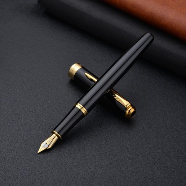baoer 388 luxury fountain pen metal calligraphy golden clip ink pens for writing stationery office school supplies
baoer 388 luxury fountain pen metal calligraphy golden clip ink pens for writing stationery office school supplies