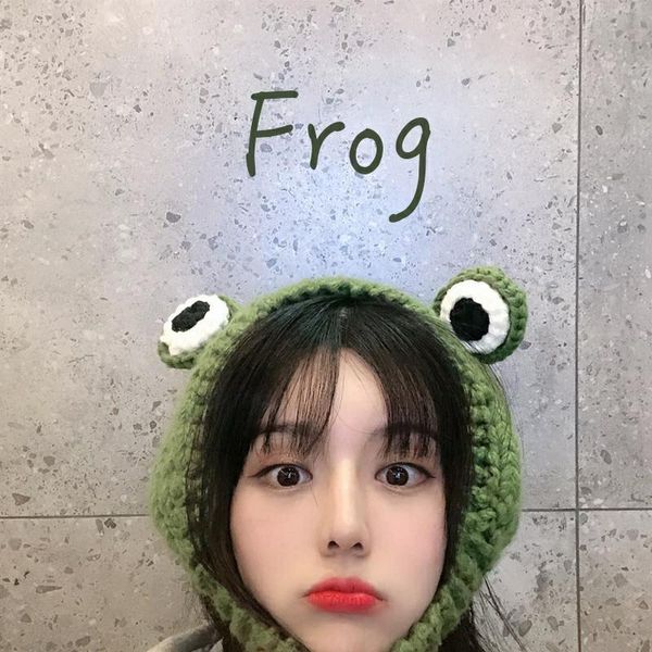 beanie/skull caps hat women cute frog eyes knitted woolen cap cartoon headgear lace ear protection for girl, Blue;gray
beanie/skull caps hat women cute frog eyes knitted woolen cap cartoon headgear lace ear protection for girl, Blue;gray