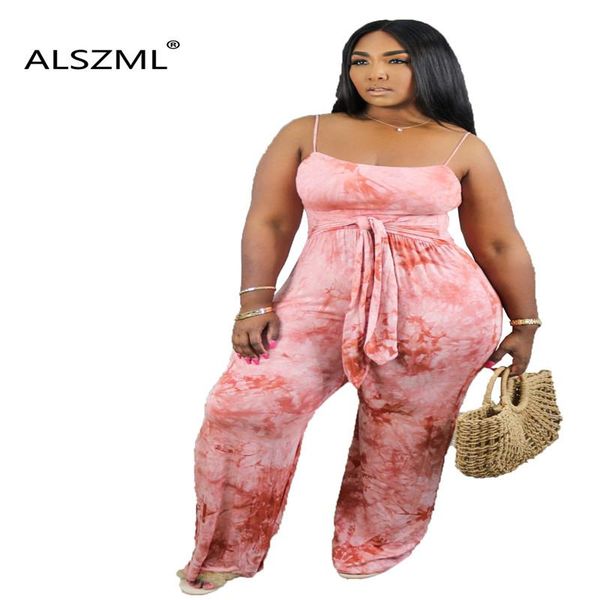 women's jumpsuits & rompers pink tie dye print lace-up loose long jumpsuit 2021 on summer sweet lady spaghetti strap romper high street, Black;white
women's jumpsuits & rompers pink tie dye print lace-up loose long jumpsuit 2021 on summer sweet lady spaghetti strap romper high street, Black;white