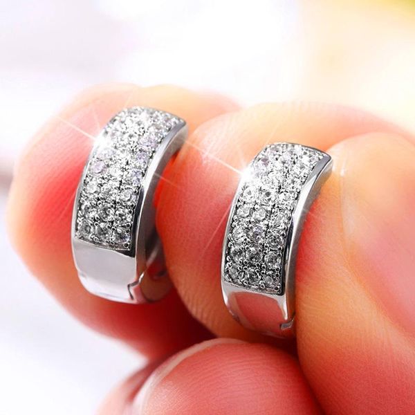 hoop & huggie huitan simple fashion hoops earrings women full cz zirconia versatile girl accessories teens jewelry delicate gift drop, Golden;silver
hoop & huggie huitan simple fashion hoops earrings women full cz zirconia versatile girl accessories teens jewelry delicate gift drop, Golden;silver