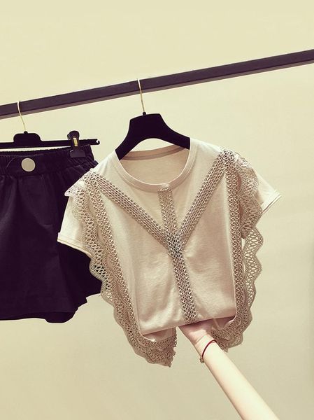 women's t-shirt women lace patchwork hollow out long sleeve o neck casual spring fashion white vintage t shirts
women's t-shirt women lace patchwork hollow out long sleeve o neck casual spring fashion white vintage t shirts