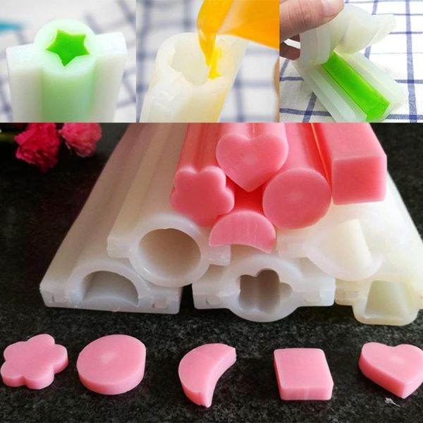 craft tools diy handmade silicone soap mould crystal tube multi shapes glue anti-stick mold for making random color 30e
craft tools diy handmade silicone soap mould crystal tube multi shapes glue anti-stick mold for making random color 30e