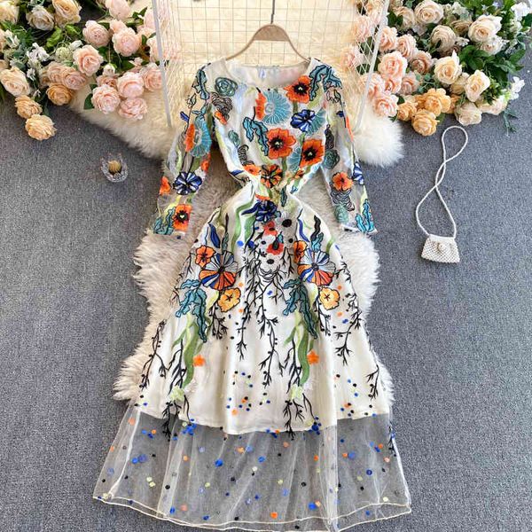 singreiny mesh embroidery dress women korean fashion chic party dresses spring design streetwear a-line midi dress 210419, Black;gray
singreiny mesh embroidery dress women korean fashion chic party dresses spring design streetwear a-line midi dress 210419, Black;gray
