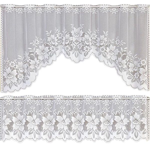 curtain & drapes 2pcs european white lace translucent coffee cafe window tier set kitchen dining room bedroom curtains home decor #35
curtain & drapes 2pcs european white lace translucent coffee cafe window tier set kitchen dining room bedroom curtains home decor #35