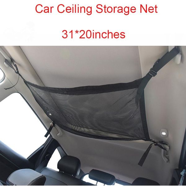 car organizer roof interior cargo net elastic string mesh ceiling storage bag pocket trunk
car organizer roof interior cargo net elastic string mesh ceiling storage bag pocket trunk