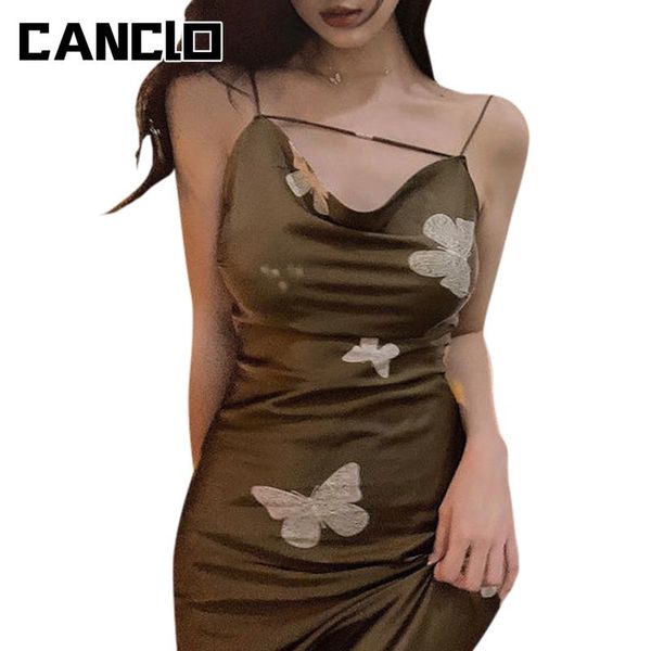 casual dresses 2021 summer satin print spaghetti strap maxi slim party dress women backless bandage female evening ladies long, Black;gray
casual dresses 2021 summer satin print spaghetti strap maxi slim party dress women backless bandage female evening ladies long, Black;gray
