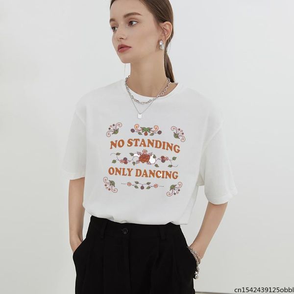 women's t-shirt letter pattern printing female women t shirt retro slim fashion comfortable summer loose, White
women's t-shirt letter pattern printing female women t shirt retro slim fashion comfortable summer loose, White