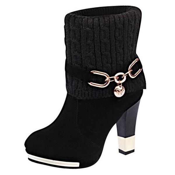 boots laidilangtu winter thick with women's high-heeled shoes casual fashion warm female riding, equestrian g1d6, Black
boots laidilangtu winter thick with women's high-heeled shoes casual fashion warm female riding, equestrian g1d6, Black