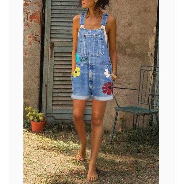 women's jeans fashion jumpsuits women street style cowboy sun flower shorts strap denim short bib overalls romper playsuit y2k, Blue
women's jeans fashion jumpsuits women street style cowboy sun flower shorts strap denim short bib overalls romper playsuit y2k, Blue