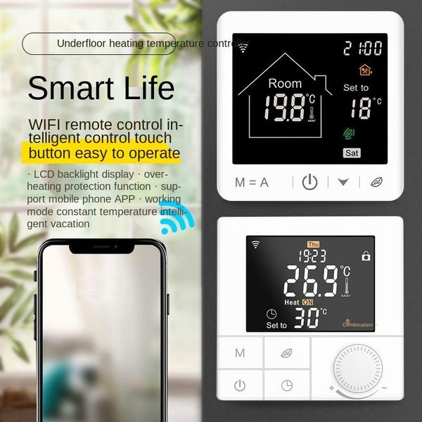 smart home control intelligent temperature mobile phone app speaker voice wifi remote waterfloor heating controller
smart home control intelligent temperature mobile phone app speaker voice wifi remote waterfloor heating controller