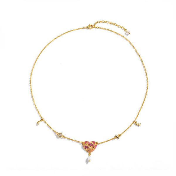 chains hand-painted enamel craft star love hit color necklace fashion design jewelry wholesale for woman trend, Silver
chains hand-painted enamel craft star love hit color necklace fashion design jewelry wholesale for woman trend, Silver