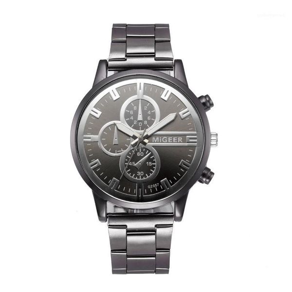 wristwatches simple style silve clock fashion man 3 sub decoration dials crystal stainless steel analog quartz wrist watch relogio masculino, Slivery;brown
wristwatches simple style silve clock fashion man 3 sub decoration dials crystal stainless steel analog quartz wrist watch relogio masculino, Slivery;brown