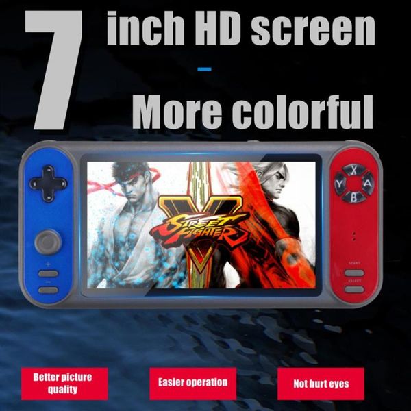 32-bit 7-inch handheld console video mp5 32g tf card.handheld game supports arcade simulators with memory card. tv portable players
32-bit 7-inch handheld console video mp5 32g tf card.handheld game supports arcade simulators with memory card. tv portable players
