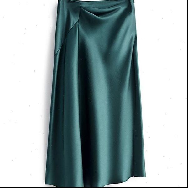 women elegant skirt ol high waist irregular trend stain solid color a line skirts office lady package hip fashion party, Black
women elegant skirt ol high waist irregular trend stain solid color a line skirts office lady package hip fashion party, Black