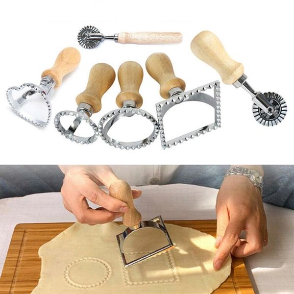baking moulds biscuit mold ravioli maker stamp square heart round flouncing hem handmade diy kitchen wood handle tool
baking moulds biscuit mold ravioli maker stamp square heart round flouncing hem handmade diy kitchen wood handle tool